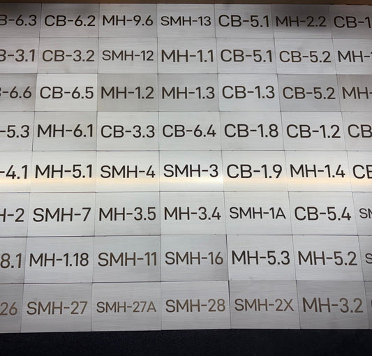 107 Custom Engraved Stainless Steel Utility Identification Tags | Case Study