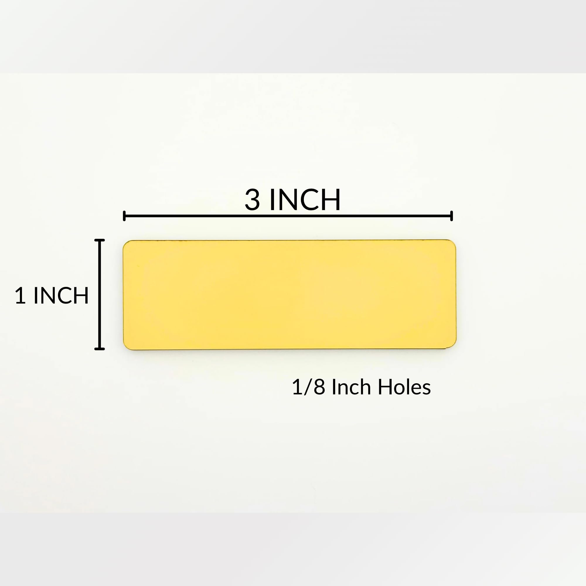 Custom Engraved Electrical Panel Labels | 1x3" Acrylic Tags