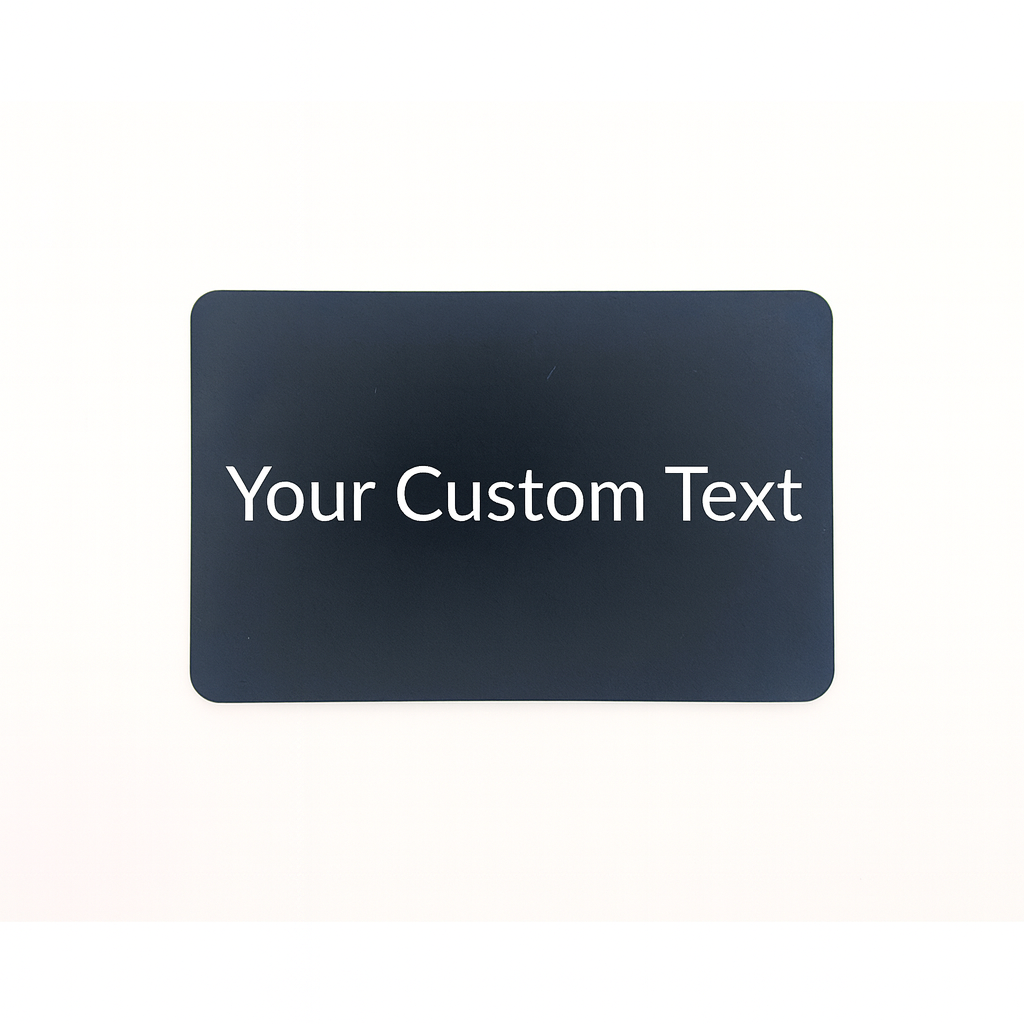 Custom Engraved Electrical Panel Label 3x4 Acrylic Tags