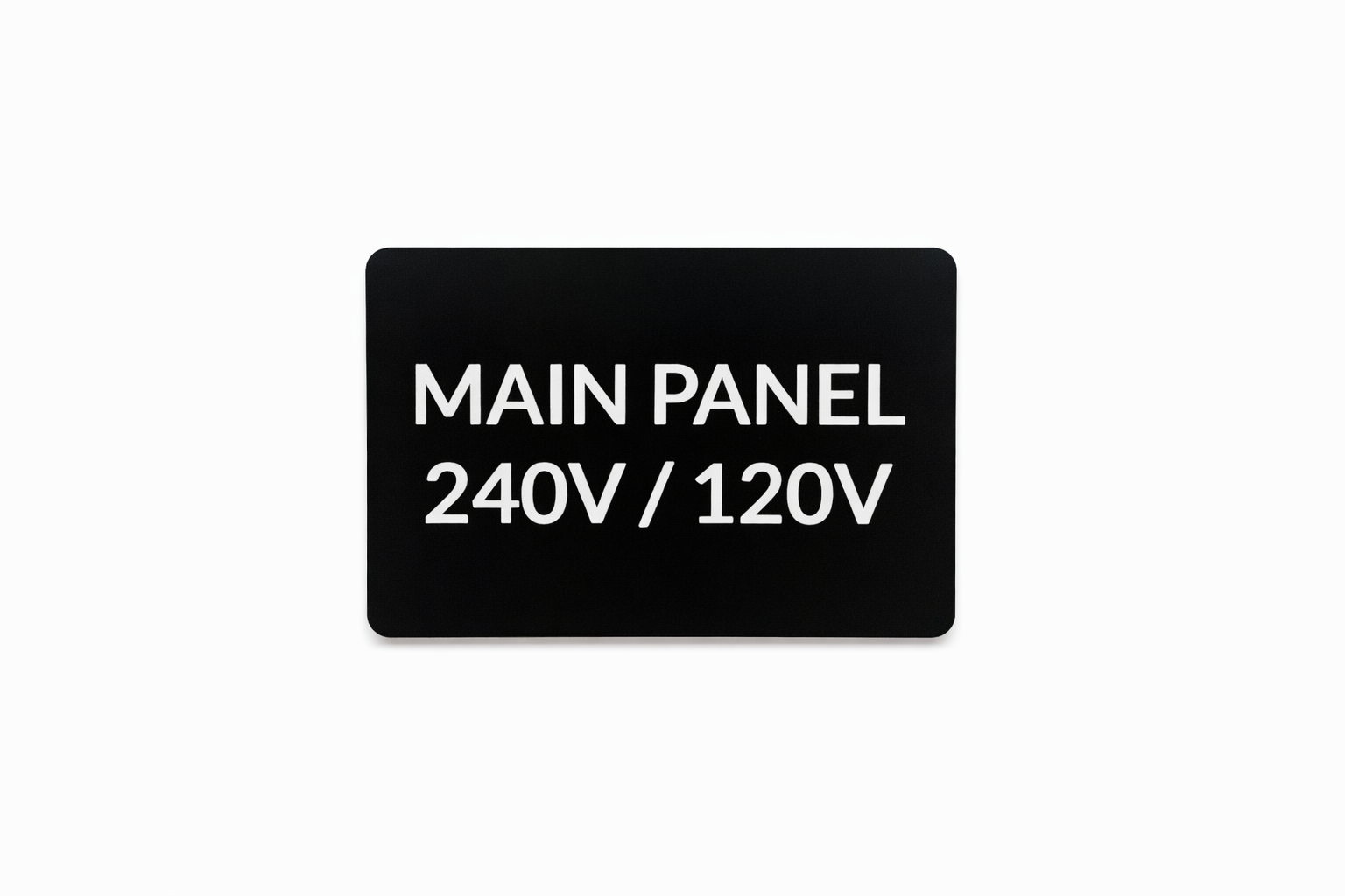 Electric Panel Labels Custom Custom 2
