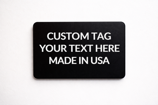Custom Engraved Electrical Panel Labels | 2x3" Acrylic Tags