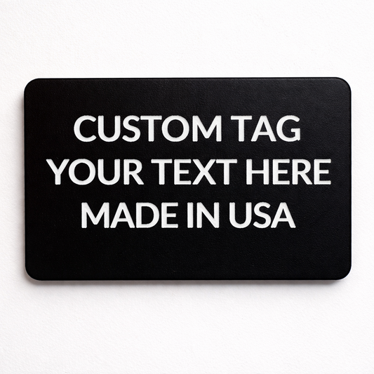 Custom Engraved Electrical Panel Label 3x4 Acrylic Tags