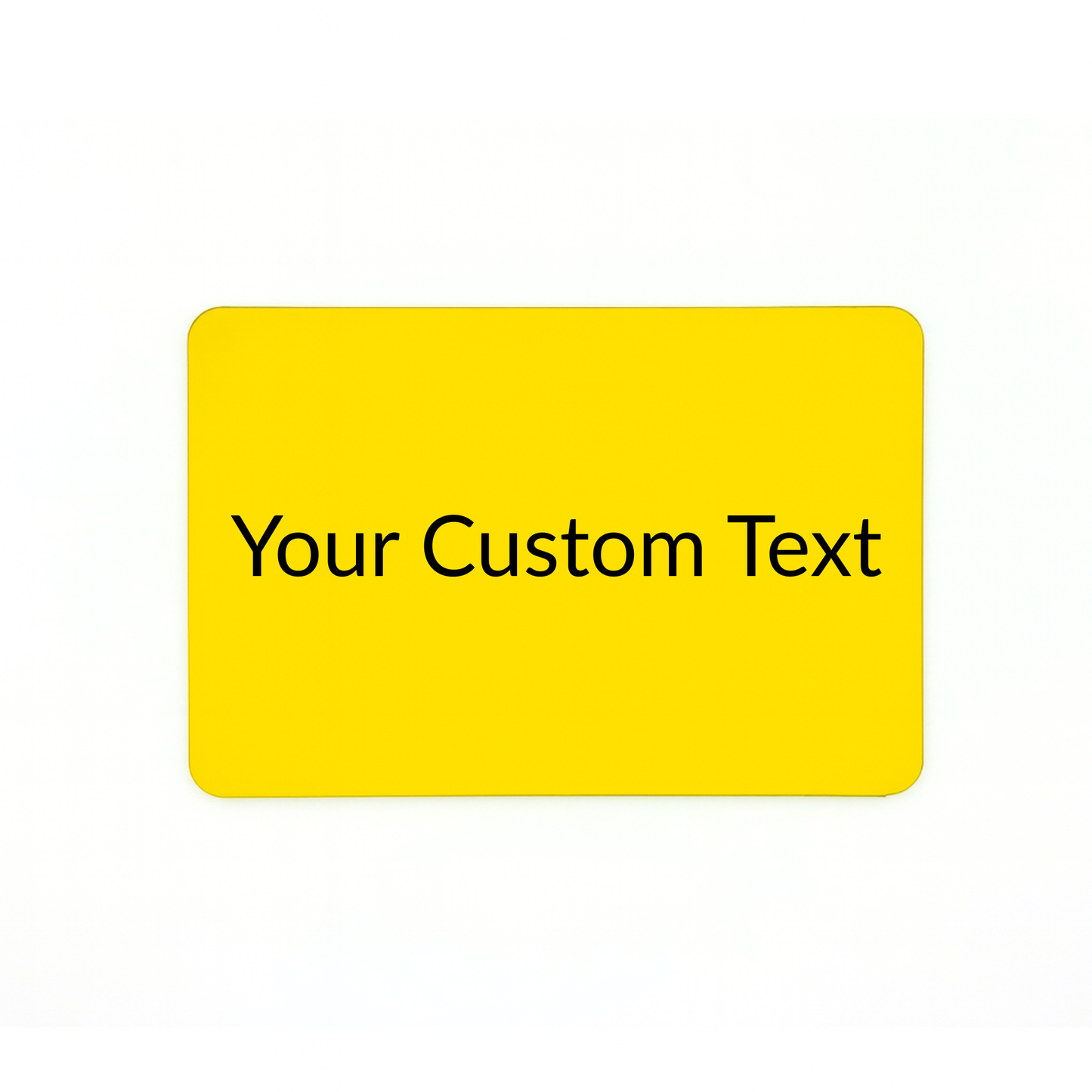 Custom Engraved Electrical Panel Label 3x4 Acrylic Tags